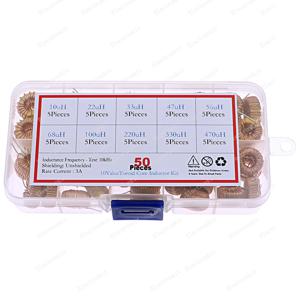 토로이드 코어 인덕터 와이어 권선 모듬 키트 mah--10uH 22uH 33uH 47uH 47uH 100uH 220uH 330uH 470uH