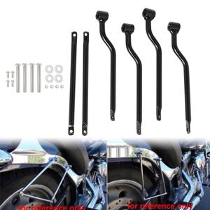 가와사키 혼다 야마하 스즈키 할리 오토바이 블랙 유니버설 안장 가방 지원 바 마운트 브래킷 사이드 수하물