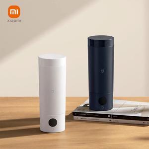 원래 XIAOMI Mijia 휴대용 전기 주전자 2 보온병 컵 빠른 물 보일러 350ml 스마트 온도 절연 주전자 여행