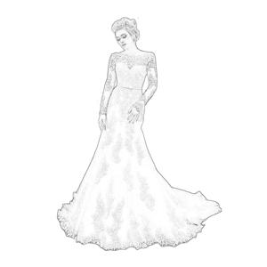 웨딩 드레스 맞춤 링크 수수료 또는 빠른 배송비