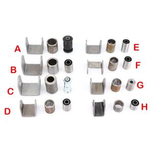 ATV 고 카트 스쿠터 UTV 버기 쿼드 자전거 서스펜션 부품 용 스틸 부싱 행잉 러그 키트가있는 스윙 암 지원 버퍼 슬리브