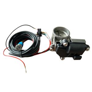 전기 배기 제어 밸브 버튼이 있는 전기 밸브 장치 2&2.36&2.5&3.0인치 우수한 씰링 배기 제어 밸브