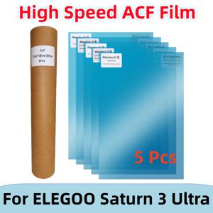 5Pcs ACF 필름 10 인치 290*195mm Saturn 3 Ultra Saturn 4 Ultra 12K 0.3mm UV 수지 3D 프린터 릴리스 필름 ACF 시트 LCD SLA