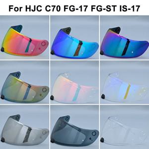 HJC C70 FG-17 FG-ST IS-17 오토바이 헬멧 바이저 Uv 보호 Casco Moto Visera Sunshield 용 HJ20M 헬멧 쉴드