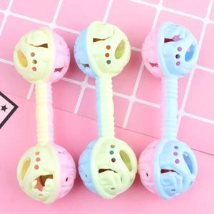 몬테소리 더블 헤드 딸랑이 아기 딸랑이 장난감 교육용 뮤지컬 감각 장난감 어린이 게임 아기 장난감 0 12 개월