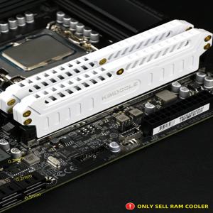 Kimdoole DDR4/DDR5 알루미늄 합금 메모리 RAM 쿨러 냉각 방열판 냉각 조끼 PC RAM PC 게임 Ram 용 오버 클럭 쿨러