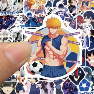 10/30/50pcs 어린이를위한 블루 잠금 애니메이션 스티커 방수 낙서 전화 노트북 노트북 멋진 만화 스티커 데칼 장난감 선물