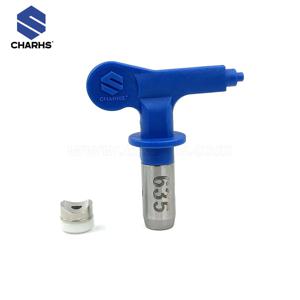 Charhs 635 스프레이 깍지 스프레이 팁, 가역 스프레이 팁, 에어리스 페인트 분무기 깍지 팁, 에어리스 페인트 스프레이 기계 부품