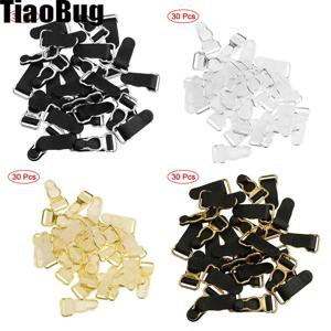 플라스틱 코르셋 다리 가터 벨트 클립 후크, 속옷 스트랩 클립, 서스펜더 엔드 커프 스타킹, 30 개