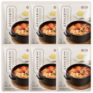 아워홈 칼칼한 돼지김치찌개 300g 6개