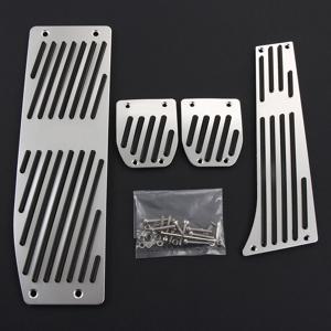 BMW 1,3 시리즈 X1 E39 E46 E87 E90 E91 E92, 자동차 스타일링 용 비 드릴링 미끄럼 방지 가속기 가스 연료 브레이크 발 받침 페달 패드