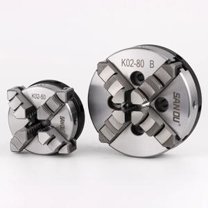 K02-50/63/80/100 4 조 셀프 센터링 50/63/80/100mm(1.94/2.48/3.15/3.94ft) 수동 스크롤 미니 목재 선반 척