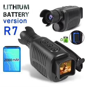 야간 투시경 적외선 광학 단안 디지털 줌, 5X 사진, 300M 장거리 망원경, 사냥용 야간 투시경