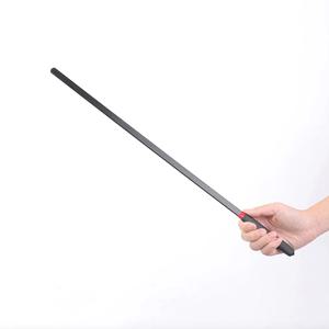 50CM 플랫 파이버 롱 스트레이트 채찍 승마 작물 Flogger 블랙 매트 마감 핸들 커버 말 훈련을위한 패들 슬래퍼