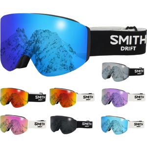 SMITH DRIFT 남녀공용 이중 레이어 김서림 방지 스키 고글, 설상차 안경, 야외 스포츠 눈 스노우보드 안경, 마그네틱 렌즈