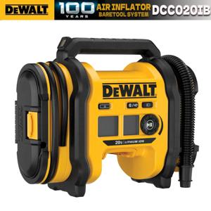 DEWALT 20V MAX 유선/무선 공기 팽창기 160 PSI 타이어 팽창기 전기 공기 펌프 송풍기 Dewalt 전동 공구 DCC020IB