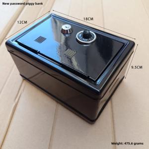 새로운 크리 에이 티브 휴대용 돼지 저금통 저장 상자 작은 키 저장 상자 변경 상자 잠금 돼지 저금통 비밀 저장