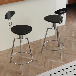 북유럽 현대 바 의자 크리 에이 티브 특이한 편안한 미니멀리스트 성인 의자 캠핑 야외 Taburete Alto 독특한 가구