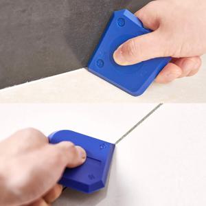 4pcs 실리콘 유리 시멘트 스크레이퍼 실란트 그라우트 리무버 도구 홈 마무리 코킹 도구 홈 청소 핸드 주걱 도구