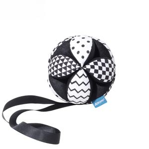 새로운 유기농 면 딸랑이 손잡이 공 아기 청각 인지 그립 훈련 천 공 장난감 도매