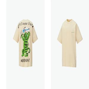 여름 신작 Onitsuka Tiger Guihu 남성과 여성의 같은 패션 캐주얼 심플 반팔 티셔츠 반팔 패션