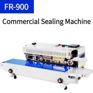 110/220V 알루미늄 호일 식품 비닐 봉투 Mooncake 차 스낵 씰링 기계 FR-900 상업 마스크 핫 씰링 기계