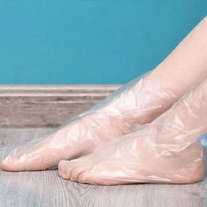 100개, 일회용 발 마스크 커버, 투명 발 마스크, 방수 발 마스크 커버