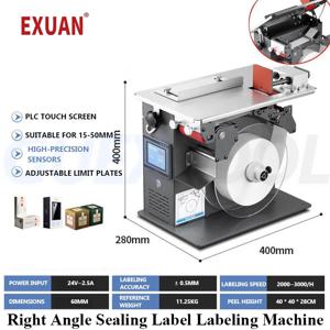 직각 씰링 라벨 라벨링 기계, 포장 상자용 반자동 씰링 라벨러, 접착 선물 상자, 의학 상자 직각 실링 라벨 레이블링 기계, 포장 상자/접착제 선물 상자 /상자/상자 코너/불규칙한 상자를 위한 반 자동적인 실링 레이블러