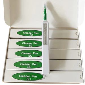 원클릭 2.5mm SC/ST/FC 광섬유 케이블 클리너 도구 광섬유 클리닝 펜 (광섬유 케이블 청소용)