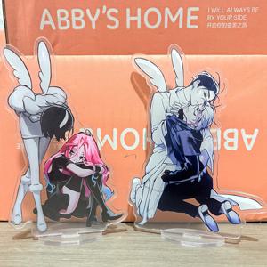 Alien Stage Anime IVAN TILL MIZI SUA 아크릴 피규어 스탠드 모델 테이블 장식 데스크탑 장식품 수집 선물 코스프레 소품