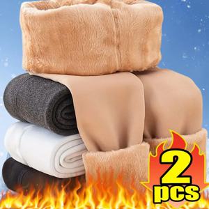 양털 안감 스타킹 여성 겨울 열 레깅스 폴라 스킨 블랙 불투명 스타킹 두꺼운 따뜻한 팬티 스타킹 다채로운 레그 워머