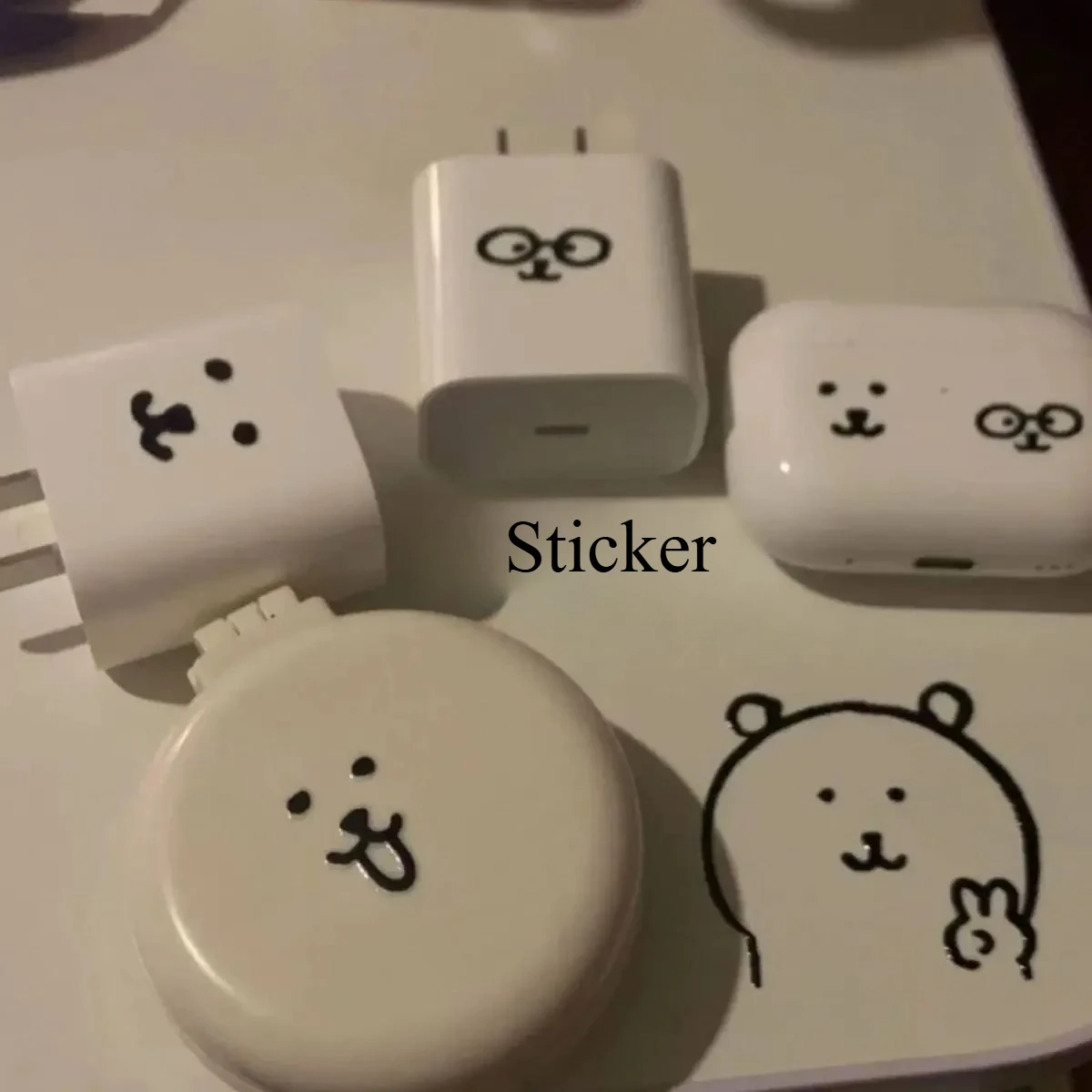 리락쿠마 스티커 귀여운 재미 있은 스티커 Nagano No Kuma 태블릿 용 방수 전송 스티커 어린이를위한 최고의 선물 스티커 완구