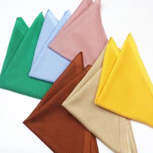 2025 겨울 디자인 남성 니트 포켓 스퀘어 카키 화이트 단색 손수건 웨딩 신랑 정장 액세서리 데일리 핸키