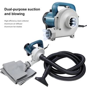 2 in 1 워크샵 진공 블로워 4580W 전기 진공 블로워 이중 기능 진공 및 블로워 고효율 먼지 수집기
