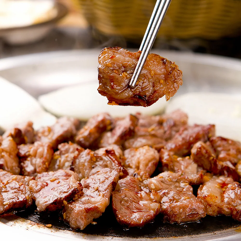 미다몰 그곳에가면 소 특수부위 양념 안창살 400g+400g 구이용 불고기용