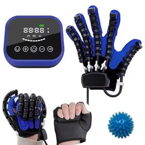 손 재활 치료 장갑 어린이 노인 편마비 손가락 재활 훈련 로봇 장갑 손 마비용
