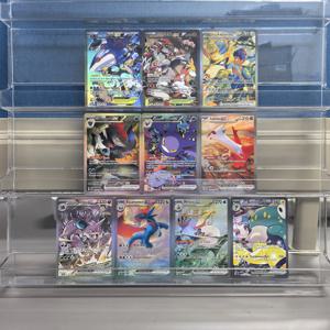 10개입 영어 포켓몬 컬렉션 카드 라티아스 그로밧 지프로아크 키오그레 니도잉 밀로틱 벨리볼트 자시안 클래식 게임 애니메이션 카드