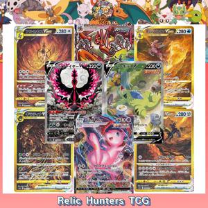 PKM PTCG 홀로그램 포일 카드 TCG 장난감 BWR 희귀 취미 취미용품 게임 컬렉션 애니메이션 카드 프로시 플레이잉