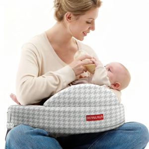 울타리 모양 수유 베개 인체공학적 젖병 수유 베개 넓은 면적의 방수 쿠션과 세탁 가능한 커버 포함