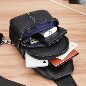 남성용 캐주얼 가죽 크로스백 폴 킹 신상 싱글 숄더 백팩 남성용 체스트백 스웨이드 소재 중국산