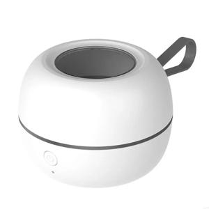 여행 친화적 인 젖꼭지 소독제 UVC 라이트 노리개 살균기 상자 클리너 휴대용 USB C 아기를위한 충전식