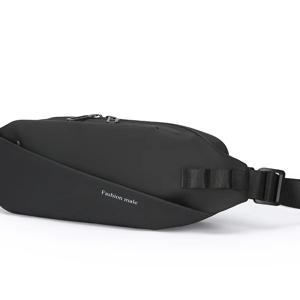 남성용 대용량 오토바이 스타일 크로스백 방수 내마모성 체스트백 스포티 싱글 숄더 웨이스트백