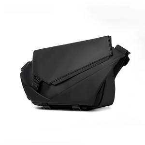 새로운 남성용 대용량 기능성 크로스백 작업복 숄더백 여행 통근용 가슴 가방 스트리트 스타일 나일론 소재