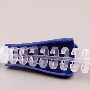 플라스틱 루스 리프 바인더 링 오프너, 바인딩 노트북 문구, 24BB 용 클로저