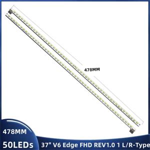 LED 스트립, V6 엣지 FHD, REV1.0 L/R 타입, 3660L-0385A, 3660L-0379A, 37E82RD, 37RL853, 37LV4500, 37LV355U, LE37F4020, 37LV3500, 37LV375S