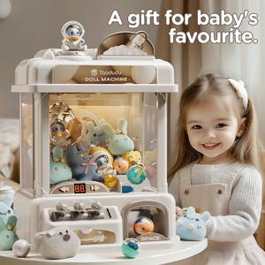 어린이 장난감 발톱 기계 클립 인형 게임 기계 인형 인형