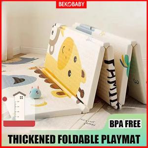 아기 놀이 매트 두꺼운 아기 거실 홈 크롤링 매트 접이식 무독성 및 무취 접합 어린이 Playmat