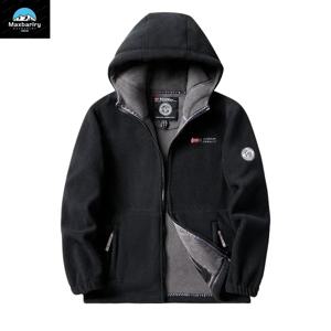 남성용 겨울 재킷, 2023 신상 복싱 마운틴 플리스 후디 재킷, 여성용 가을 패션, 양털 긴팔 따뜻한 코트