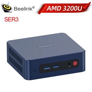 Beelink SER5 Max AMD Ryzen7 6800U/6800H SER5 3200U 5500U 5800H DDR4 16GB RAM 500GB SSD 미니 PC WiFi6 타입-C 데스크탑 컴퓨터