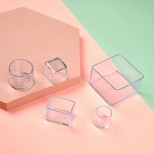 PVC 의자 다리 캡, 무소음 및 내마모성, 라운드 미끄럼 방지 커버, 사각형 가구 발, 4 개/세트, 신제품